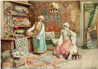 Arab or Arabic people and life. Orientalism oil paintings 580, unknow artist